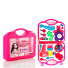 Makeup set with suitcase for girls