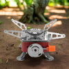 Mini Square Camping Stove, 2800W (1 Pc)