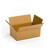 Brown cardboard box for packing and shipping.