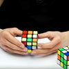 Close-up of mini magic cube, vibrant colors, suitable for kids