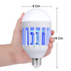 12W & 15W  Mosquito Killer Lamp E27 Summer Moths Flying Insects Led Zapper Mosquito Killer Lamp Light Bulb Household