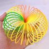 Rainbow Spring, Rainbow Spring Toys, Slinky, Slinky Spring Toy, Toy for Kids, for Kids Adults of All Age Group, for Birthdays, Compact and Portable Easy to Carry (1 Pc)