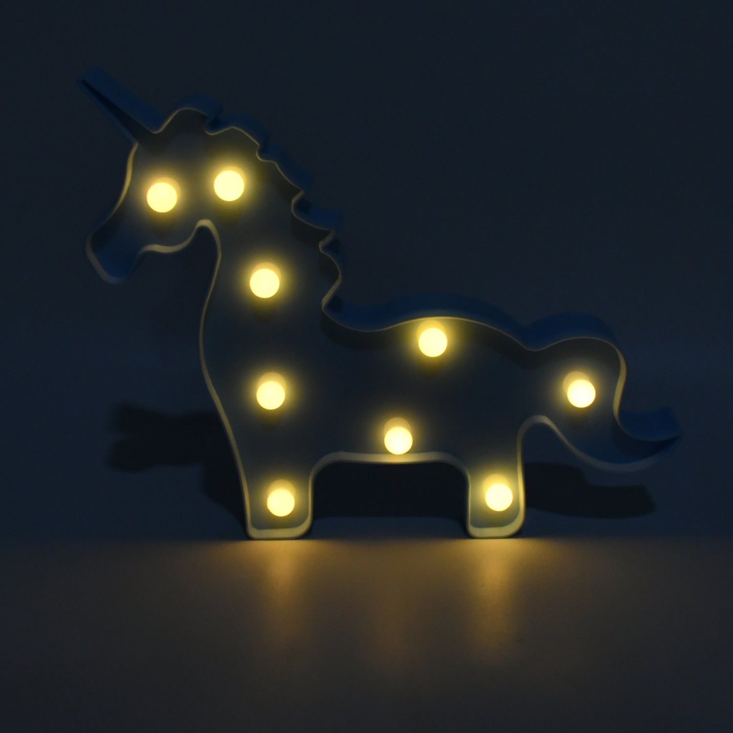 3D LED Night Light Table Lamp for Party Birthday Wedding Atmosphere, Battery Operated Decorative Light Nursery Lamp for Bedroom and Wall Decoration For Children Bedroom Wall, Light (1 Pc / Battery Not Included)