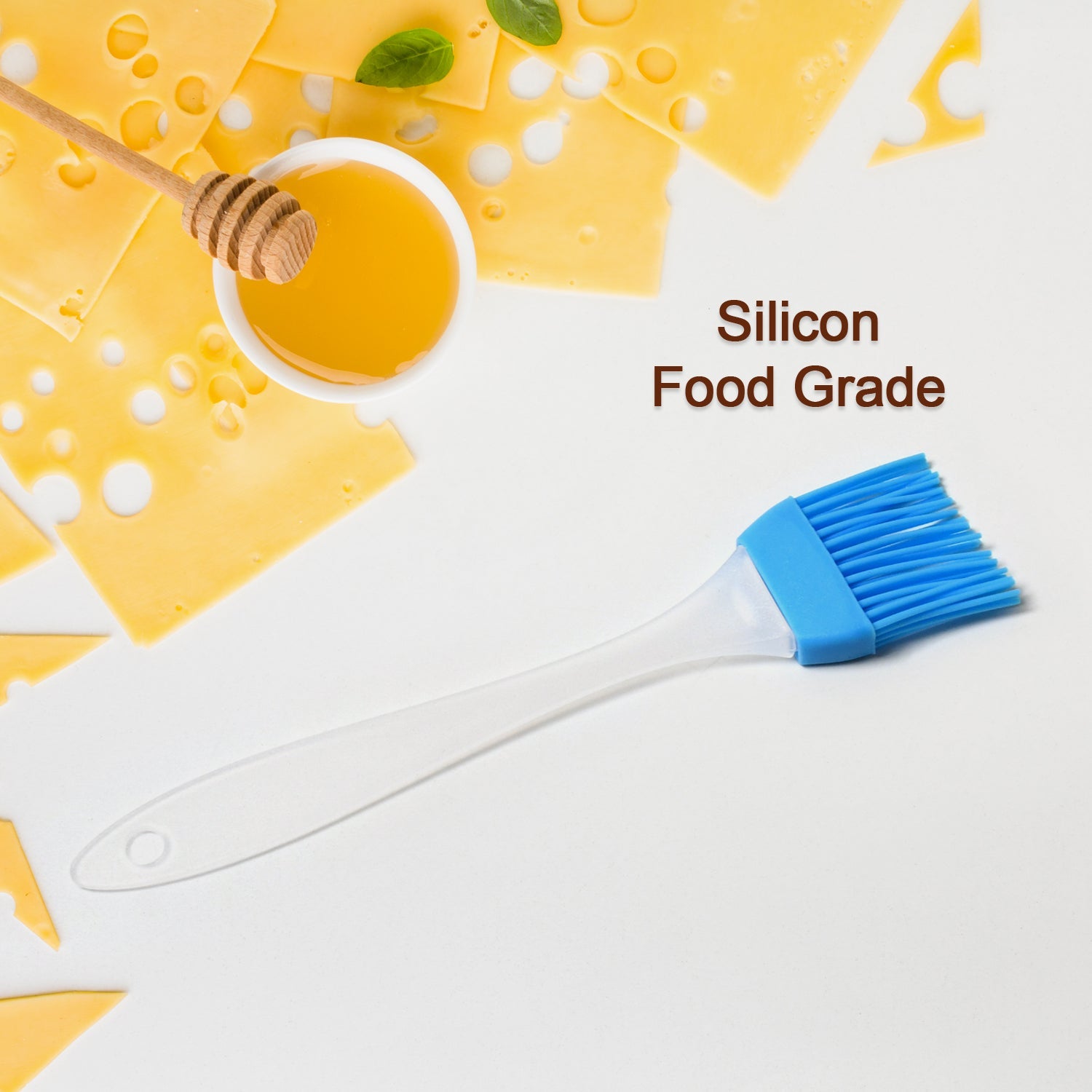 Silicone spatula and pastry brush set