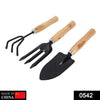 Gardening tools set: trowel, fork, cultivator