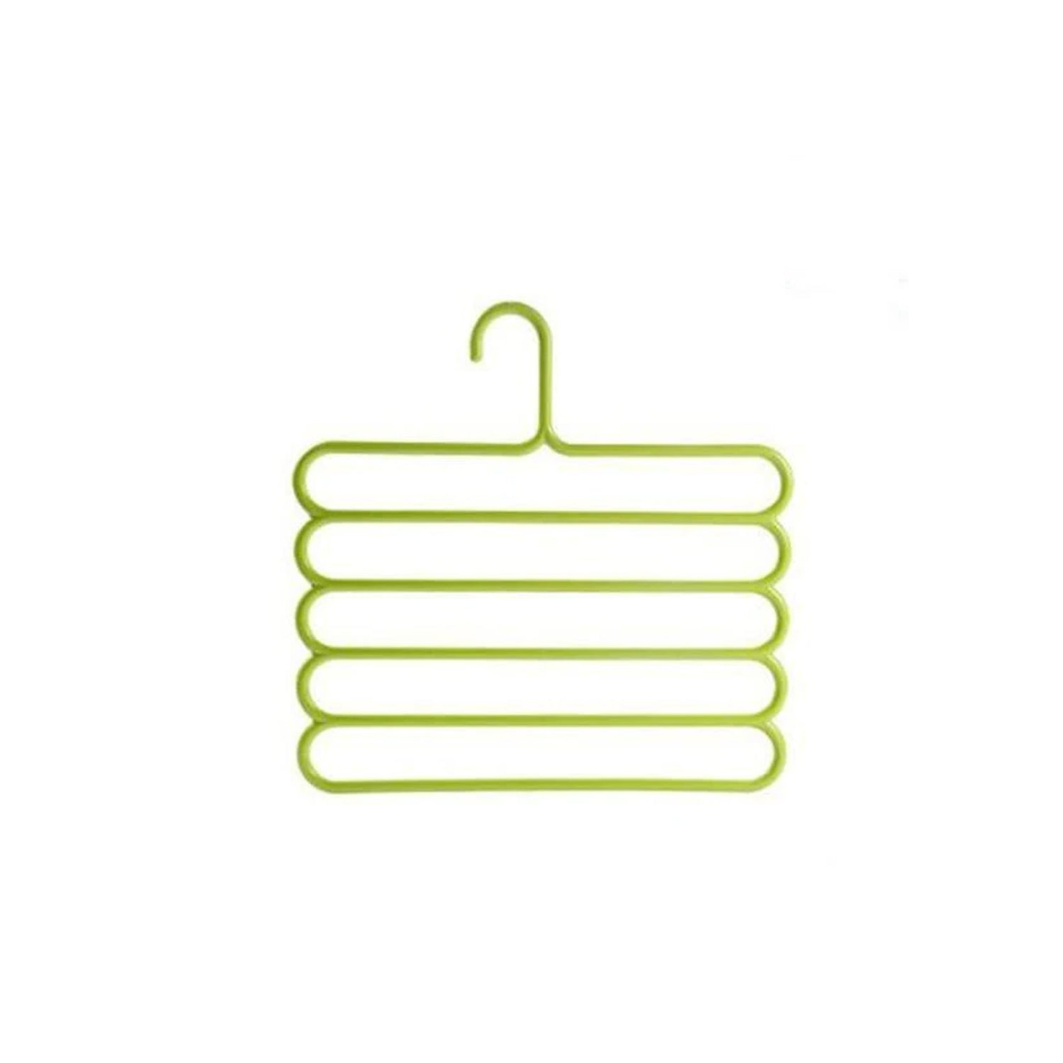 5 in 1 Multipurpose Plastic Hanger, Assorted (5-Layer)