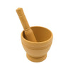 Mortar and Pestle Set for Spices, Okhli Masher, Khalbatta, Kharal, Mixer, Natural & Traditional Grinder and Musal, Well Design for Kitchen, Home, Herb