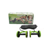 Fitness resistance tube for ab slimming and home gym use