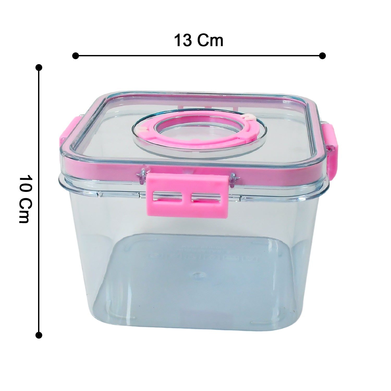 High Quality Plastic Food Storage Container Clear Washable Refrigerator Food Box Food Container Fruit Box Container with Lid (1400 ML)