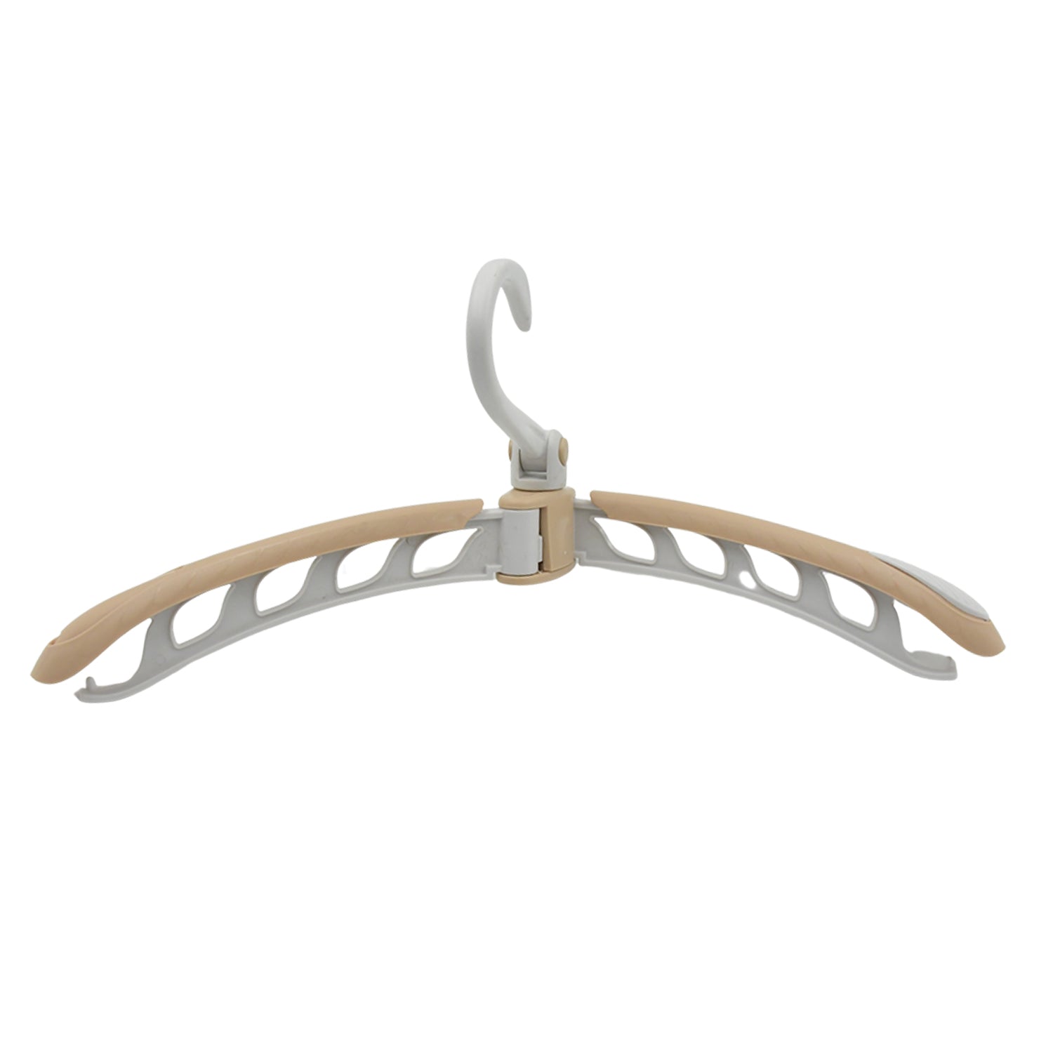 Compact 360° rotating clothes hanger, portable