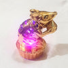 LED Mooshak with Changing Lights for Ganpati Decor