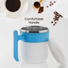 Stainless Steel Lid Cover Hot Coffee/Tea Mug Hot Insulated Double Wall Stainless Steel, Coffee and Milk Cup with Lid - Coffee Cup (1 Pc )