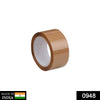 Clear packing tape roll with 41 micron thickness.