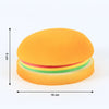 Fun burger-shaped sticky notes, multicolor mini pads