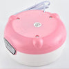 Electric yogurt maker with lid.