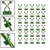 Set of 30 wall clips for plant climbing and poultry purposes.