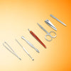 Manicure set with lightweight, beautiful case