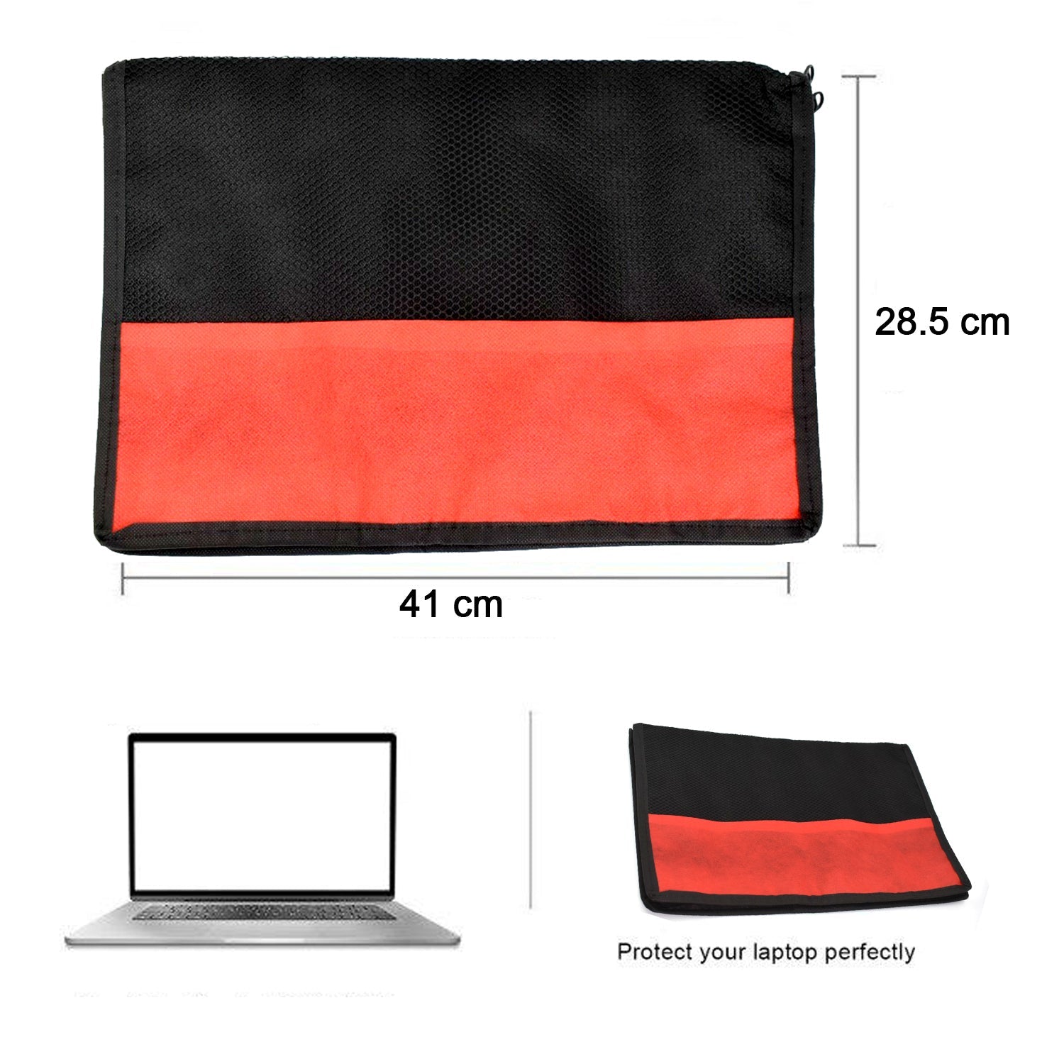 Laptop cover bag with protective padding, ideal for travel