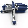 10Pc blue marker and pen set for school and teaching purposes.