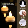 Floating tea light candles for events