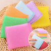 Scratch-proof scrubber pads for kitchen, pack of 12, ideal for gentle cleaning.