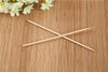 BBQ sticks made of bamboo for grilling meat and veggies