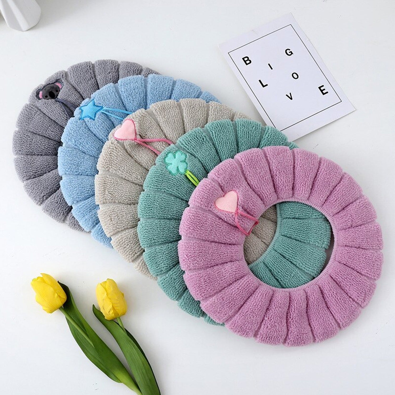 Winter Comfortable Soft Toilet Seat Mat Cover Pad Cushion Plush