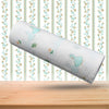 Printed non-stick kitchen tissue roll for cleaning.