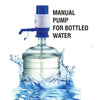 Manual water pump dispenser for efficient use.