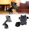 Adjustable car mount for phones with a multicolour design, offering flexible positioning options