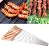 High-quality grill skewers for tandoor cooking.