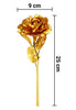 Luxury Decorative Gold Plated Artificial Golden Rose with Premium Box