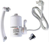 Instant heating electric water heater faucet tap, showing the complete unit and its design