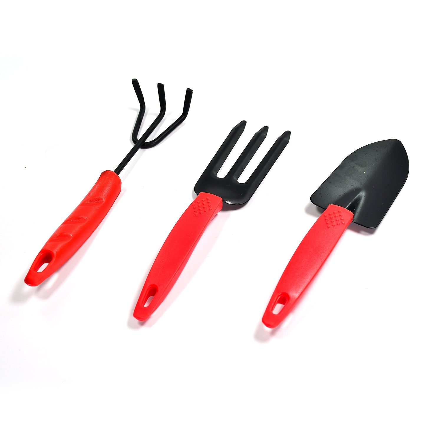 3pcs Small sized Hand Cultivator, Small Trowel, Garden Fork