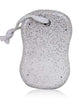 Oval foot scrubber stone with handle