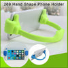 Hand-shaped phone stand, fun design