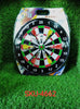 Travel-friendly magnetic dartboard with scoring and dart storage